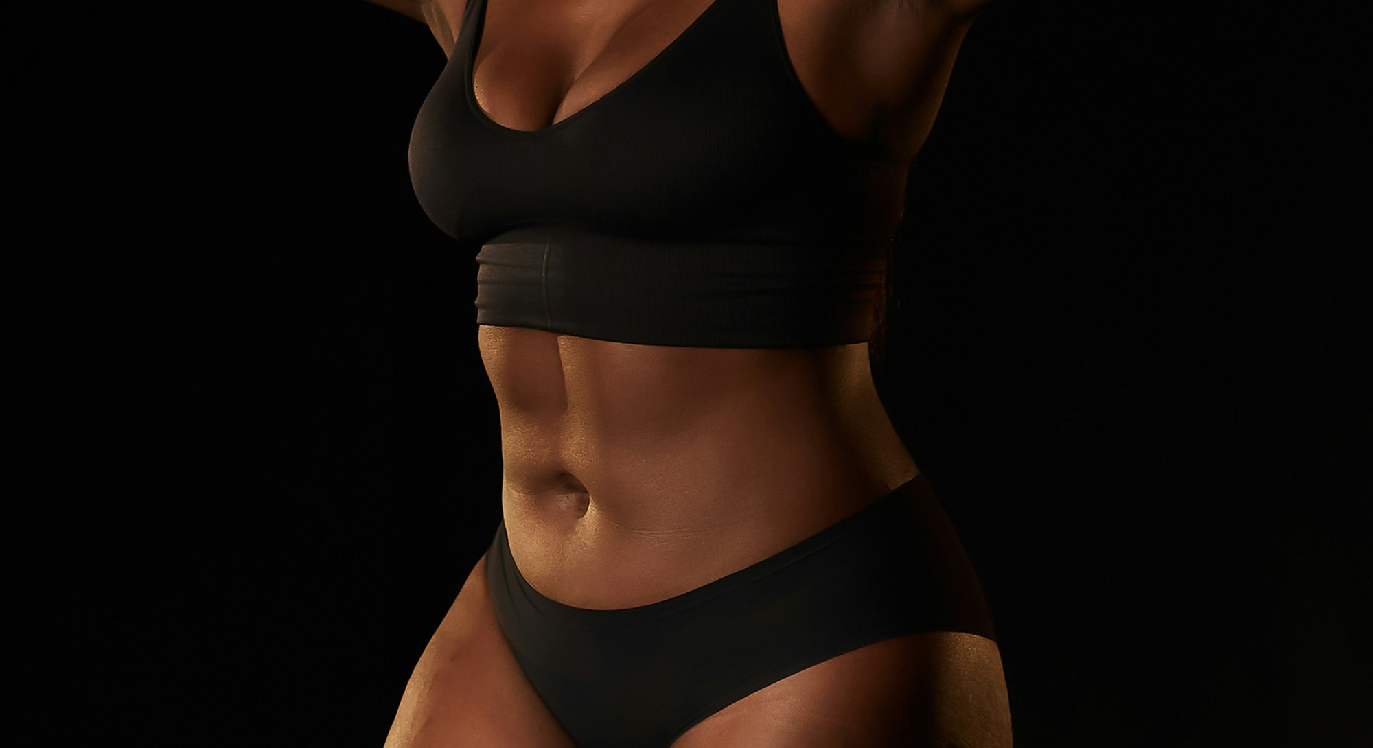 Liposuction Correction before and after - before