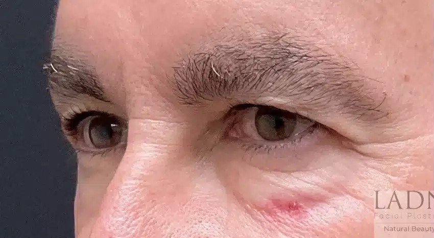 Upper and Lower Blepharoplasty & Facial Plastic Surgery before and after - before